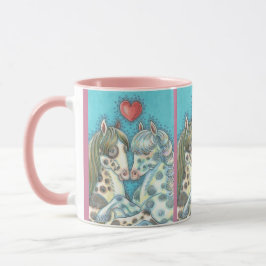 Caneca Pony Passion CUMBO HORSE MUG Trim Rosa