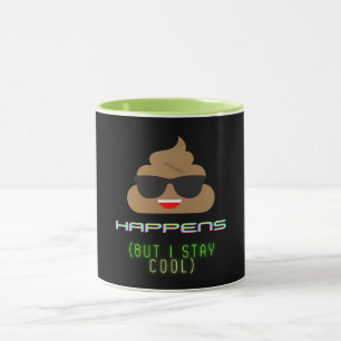 Caneca Poo Acontece Mug