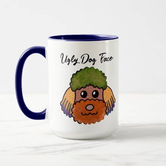 Caneca Poodle feio canalha (Esquerda)
