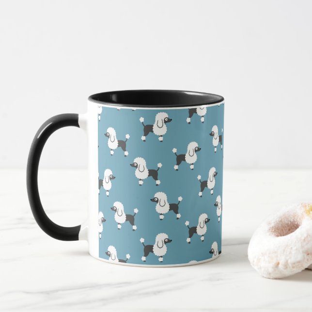Caneca Poodle Mug (Com Donut)