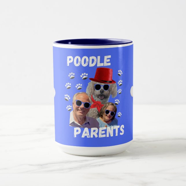 Caneca Poodle Parents Coffee Mug (Centro)