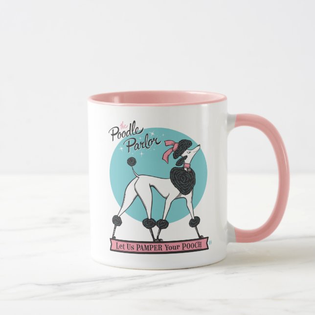 Caneca Poodle Parlor (Direita)