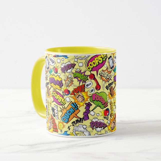 Caneca Pop Art (Frente Esquerda)