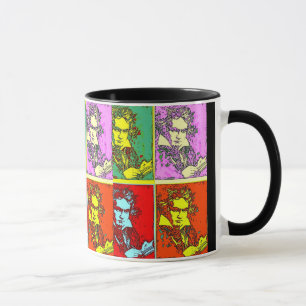 Caneca Pop Art Beethoven