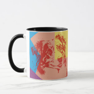 Caneca Pop Art Effect Australian Shepherd / Dog