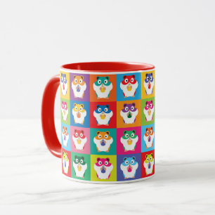 Caneca Pop Art Hamsters Mug