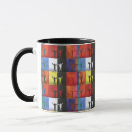 Caneca Pop art no.1 by Yeshaya Dank - unity & harmony