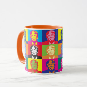 Caneca Pop Art Presidente Trump