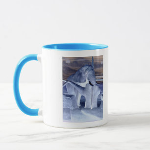 Caneca Pop de arte elefante