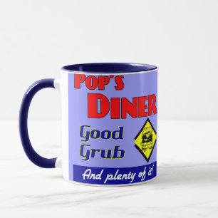 Caneca Pop Dinheiro de Arte Retro Coffee Mug