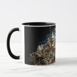 Caneca Pop do Castelo de Storybook de Natal