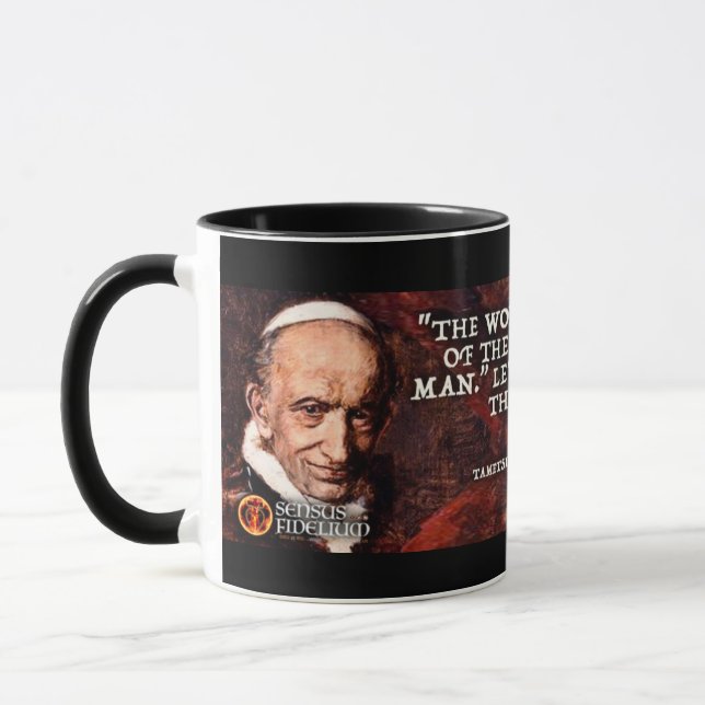Caneca Pope Leo Cote (Esquerda)