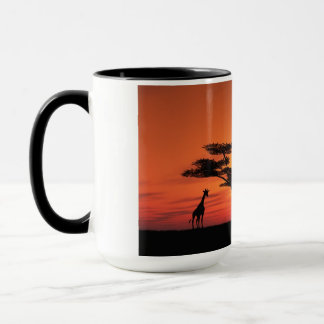 Caneca Por do sol africano