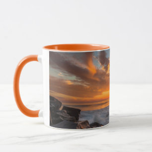 Caneca Pôr do sol da Praia de Tamarach