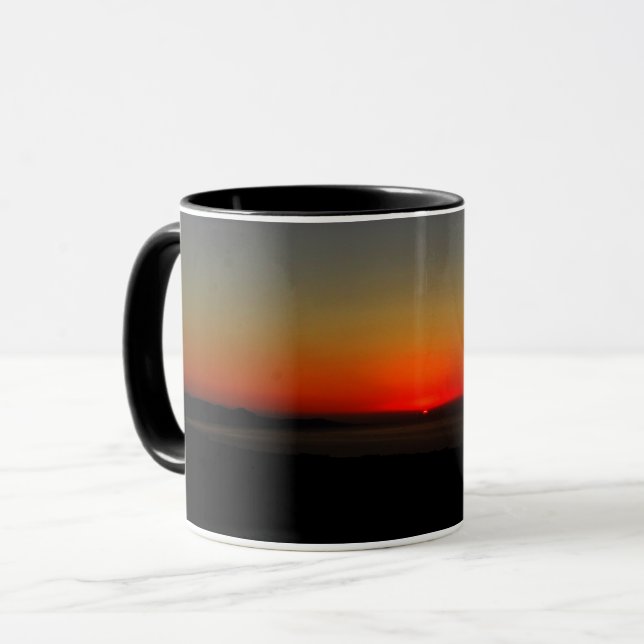 Caneca Pôr do sol na água (Frente Esquerda)