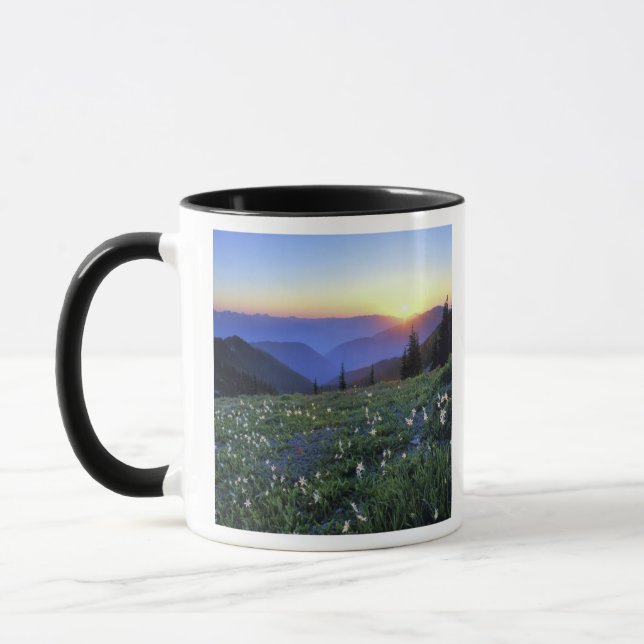 Caneca Pôr do sol no Obstruciton Point, Parque Nacional O (Esquerda)