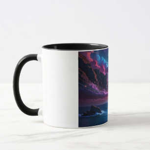 Caneca Pôr do Sol no Oceano Fantasia - Caneca do M