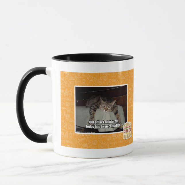 Caneca Por falta de interesse (Esquerda)