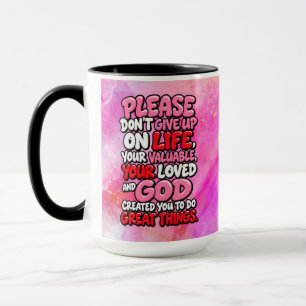 Caneca Por favor, não desista