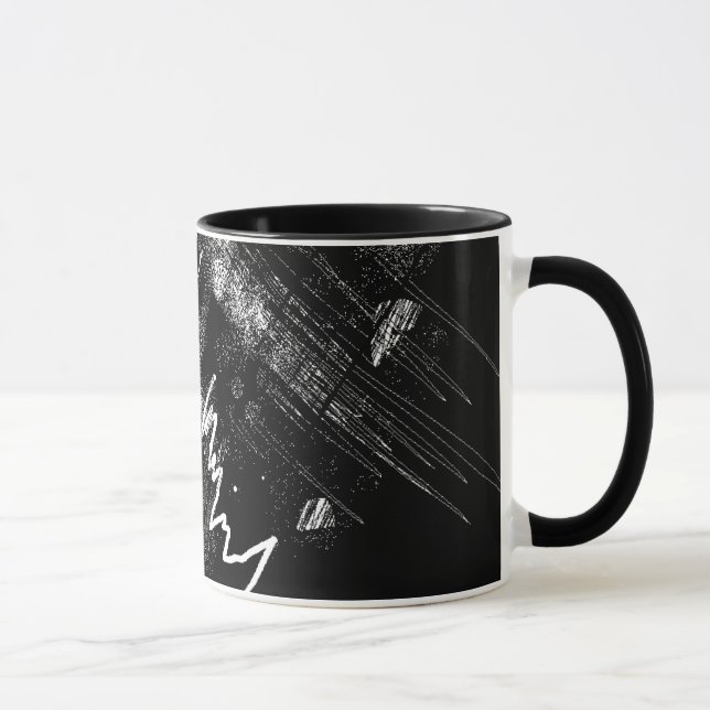 Caneca "Por que tão triste?" (Direita)