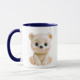 Caneca Porcelain Bear Charm