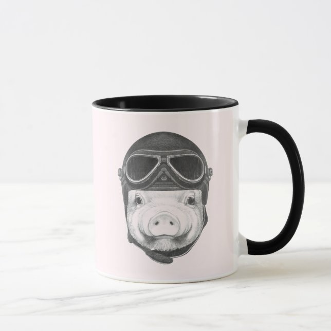 Caneca Porco do temerário (Direita)