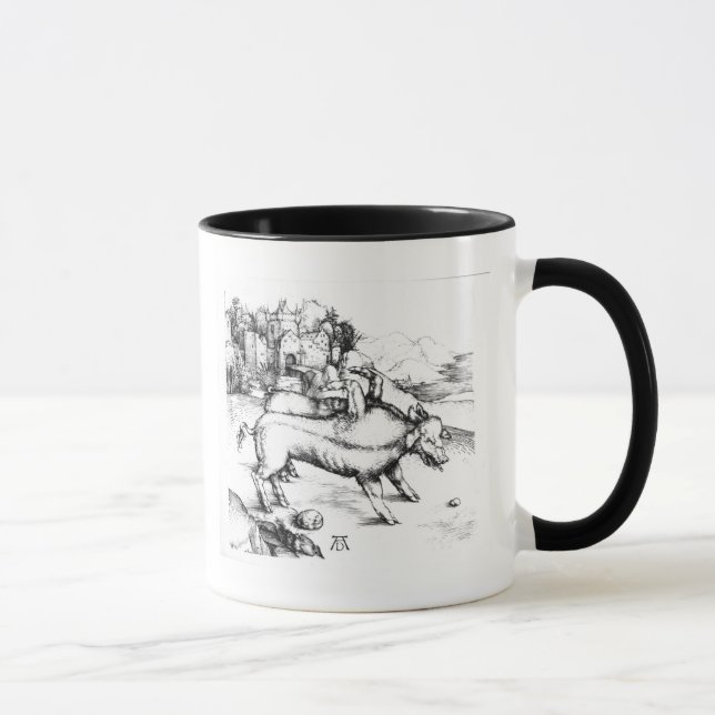 Caneca Porco monstruoso (Direita)