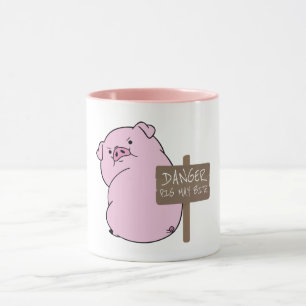 Caneca Porco pode picar mug