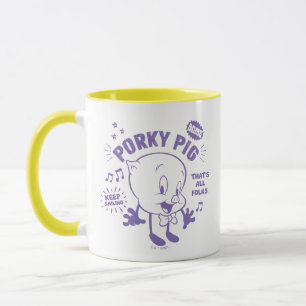 Caneca Porky Pig Retro Sorrente