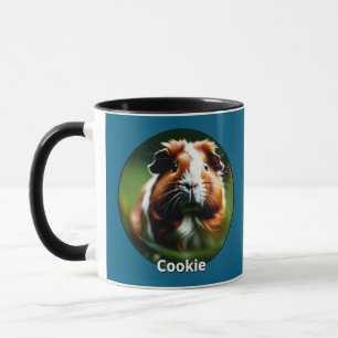 Caneca Porquinho-da-índia Foto Personalizada de Animal de