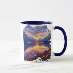 Caneca Pôrs do sol para montagem do Enfumaçado do excelen