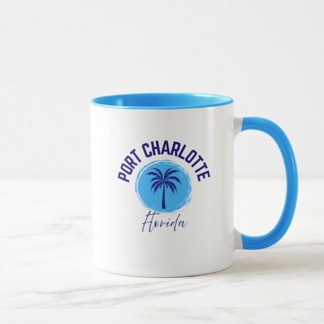 Caneca Port Charlotte Florida Coffee Mug (Direita)
