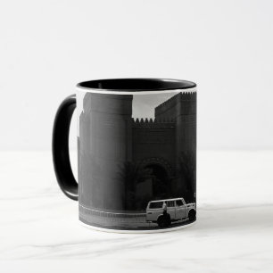 Caneca Porta copos de Vintage Iraque Baghdad 1970