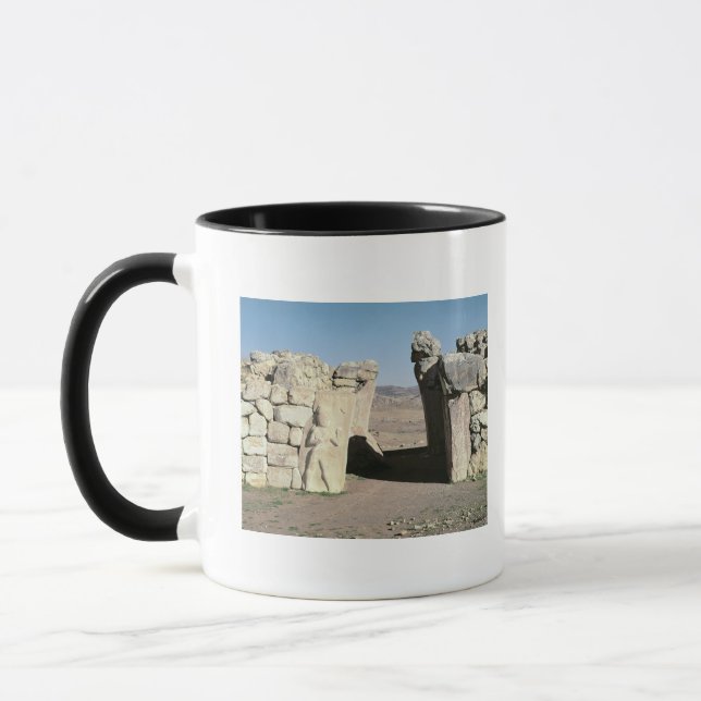 Caneca Porta do rei das paredes de Hattusas (Esquerda)