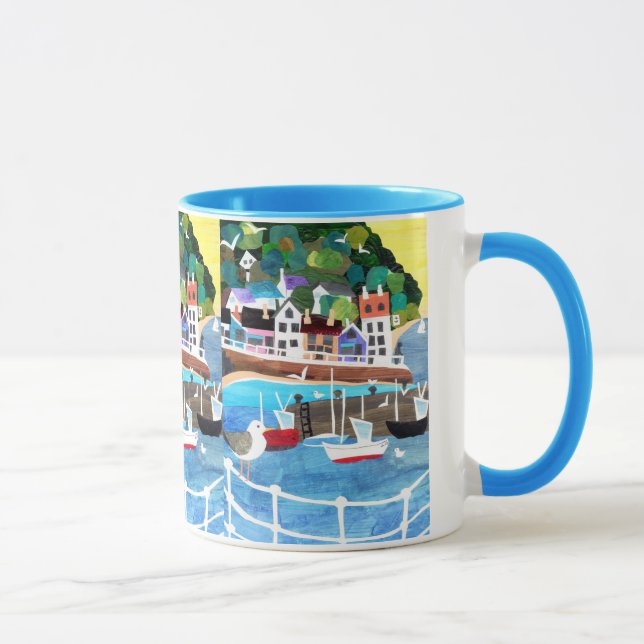 Caneca Portão de Pesca Ringer Mug (Direita)