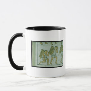 Caneca Porteiros astecas, 'do Codex florentino
