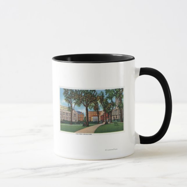 Caneca Portland, MaineScenic View do Lincoln Park (Direita)