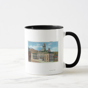 Caneca Portland, opinião de MaineExterior da câmara