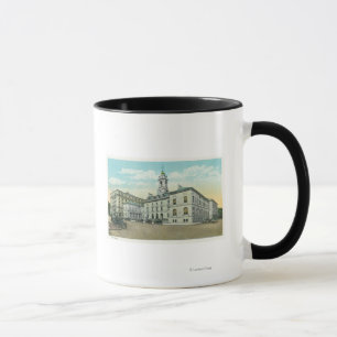 Caneca Portland, opinião de MaineExterior da câmara
