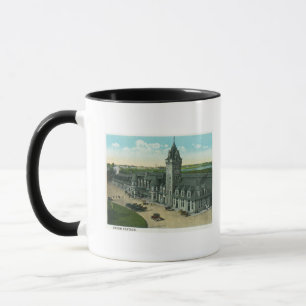 Caneca Portland, opinião de MaineExterior da estação d
