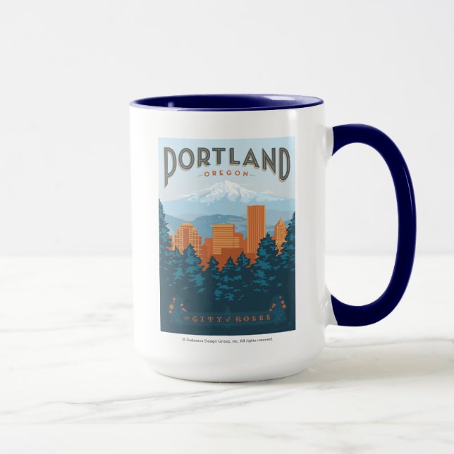 Caneca Portland, OR (Direita)