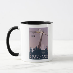 Caneca Portland, OregonAerial Tram Scene