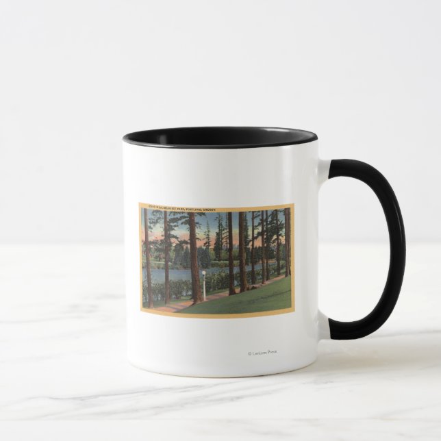 Caneca Portland, ORScene em Laurelhurst Park (Direita)