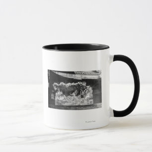 Caneca Portland, OU pérolas do flutuador da parada do