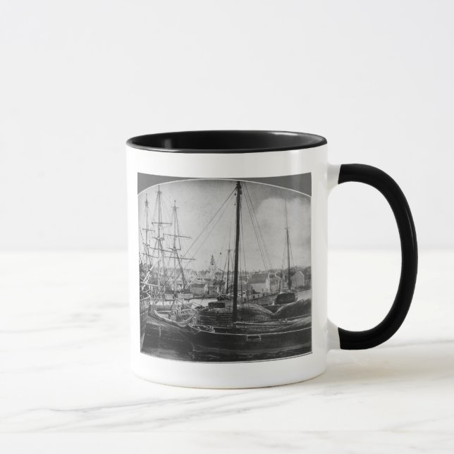 Caneca Porto da baleação, New Bedford (Direita)