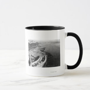 Caneca Porto de Havana, Cuba com parte do castelo de