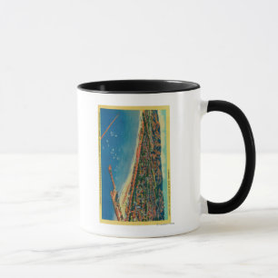 Caneca Porto do iate, os Palisades, e Santa Monica