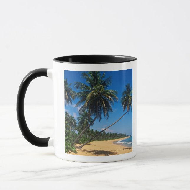 Caneca Porto Rico, Ilha Verde, palmeiras. (Esquerda)