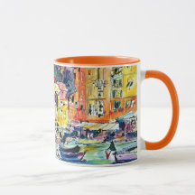 Portofino Itália Viagem Artsy Mug