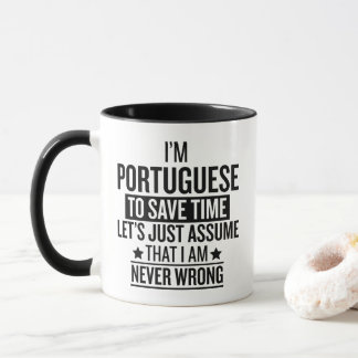 Caneca Português Engraçado
